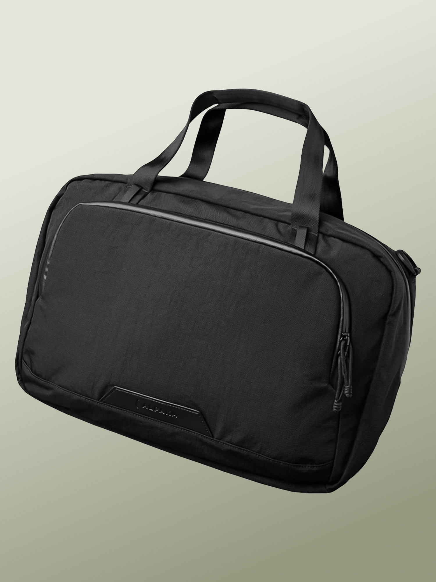 Alpaka Gear - Bravo Brief - 15L - Black - Bolso Cruzado de Viaje Antirrobo y Antigolpes, Tela Ultra Liviana y Resistente, Impermeable, Antidesgarro y Antiabrasión para MacBook Pro 16 M4 Max con Bolsillo Magnético Oculto de Acceso Rapido para Pasaporte - 15 Litros