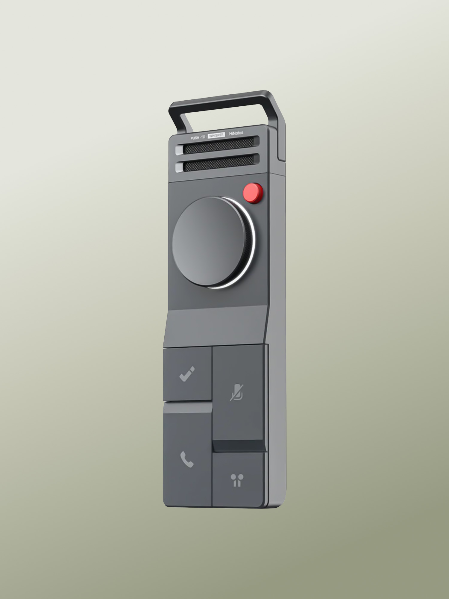 HiDock P1 AI Voice Recorder - Space Gray - Transcriptor de Audio Portátil con Inteligencia Artificial, Inalámbrico con Bluetooth 5.3, Traduce hasta 75 Idiomas, Cancelación de Ruido Bidireccional, Micrófonos ECM de Nivel de Estudio para MacBook Pro 16 M4 Max
