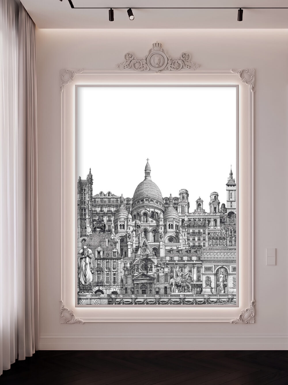 Composición de Autor - Doyrel x Liam Hipple - Paris - Triptyque 1/3