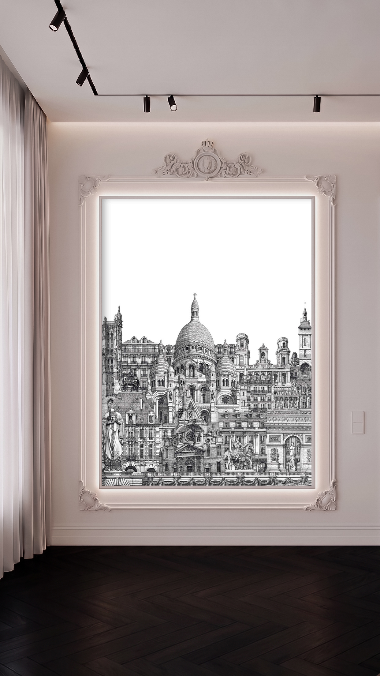 Composición de Autor - Doyrel x Liam Hipple - Paris - Triptyque 1/3