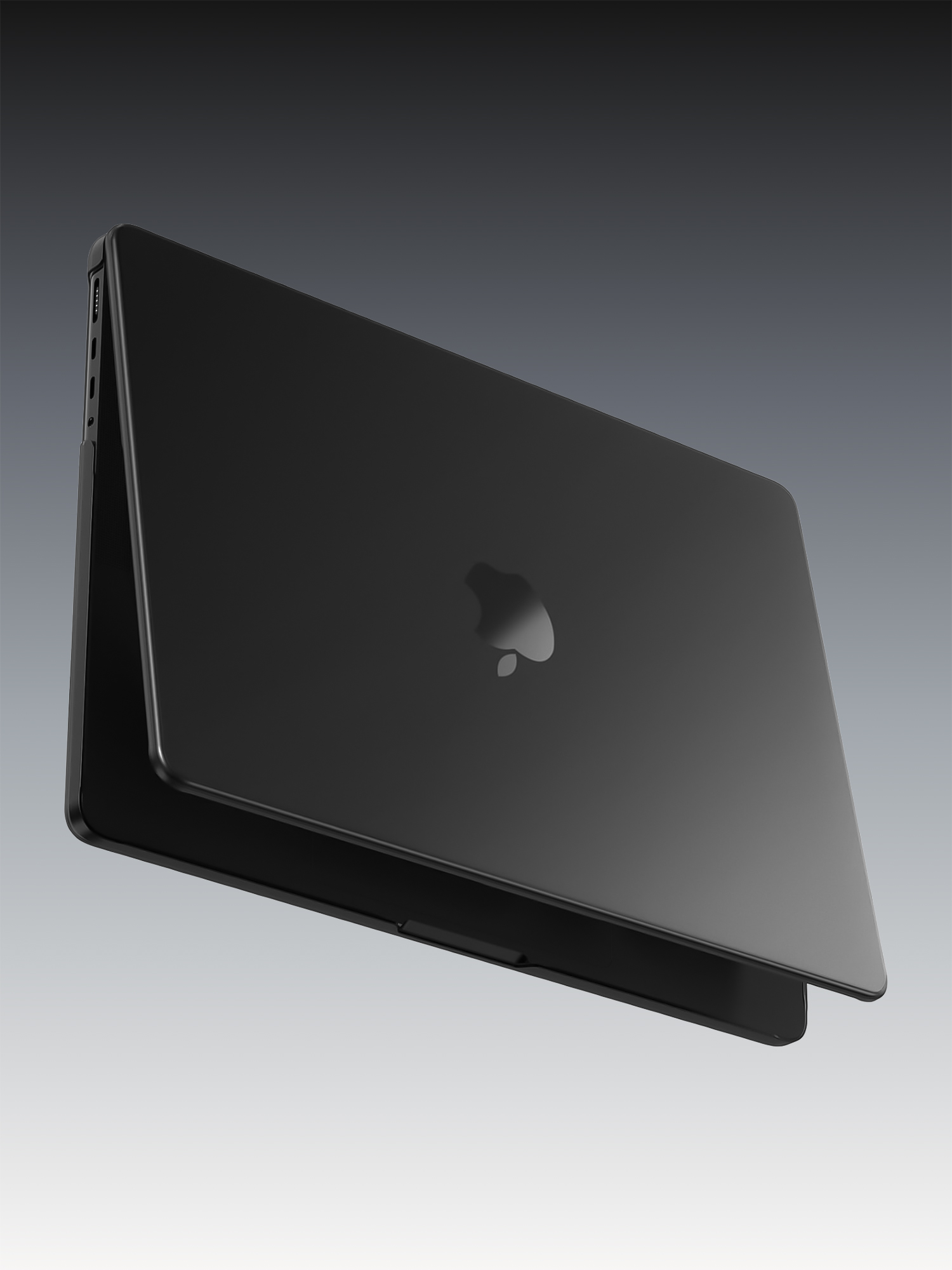 Funda 360 Antigolpes Minimalista Negra Mate Transparente para Macbook Pro de 14 M5 Pro / Max - Image 3